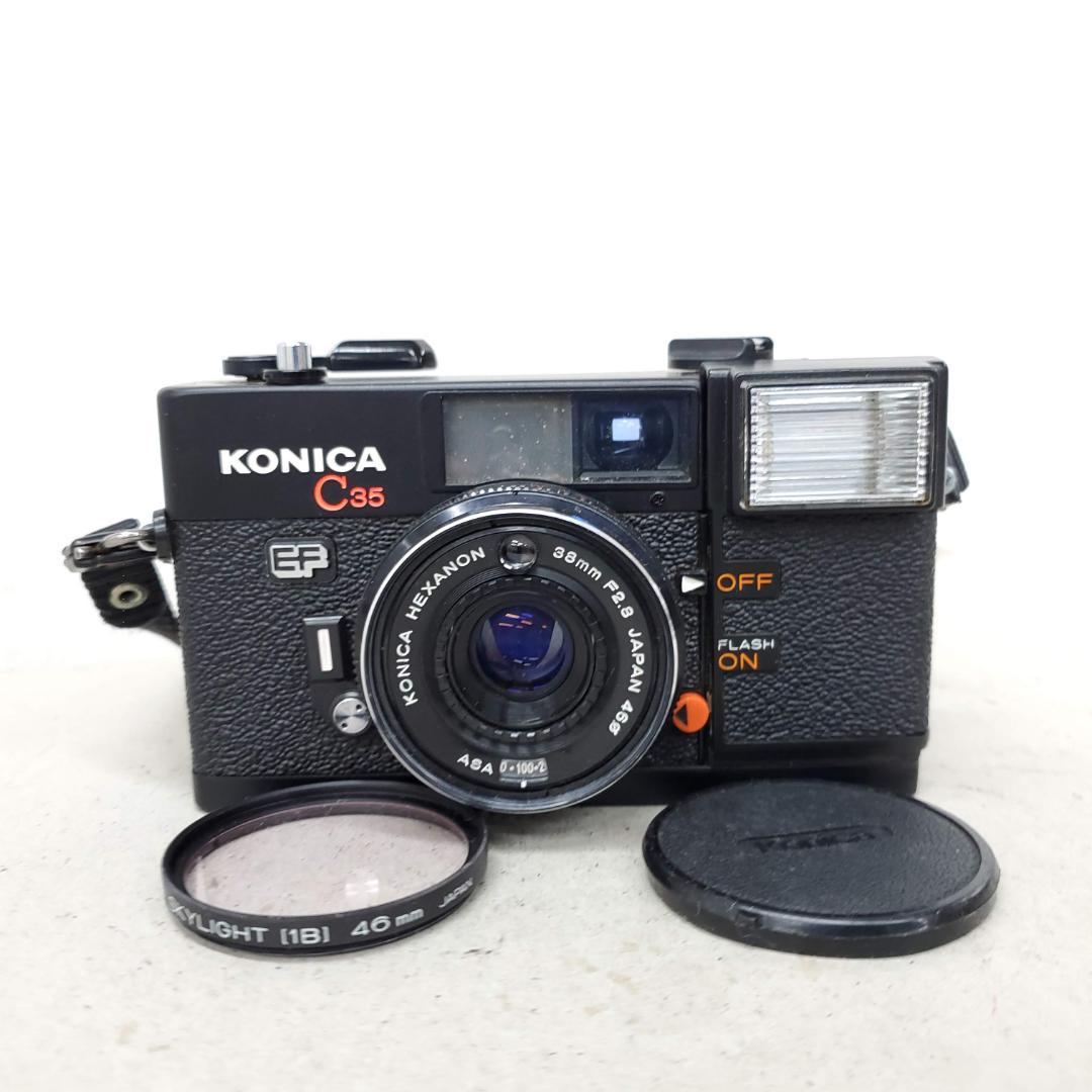 フィルムカメラ KONICA C35 EF F1205-359-5v p