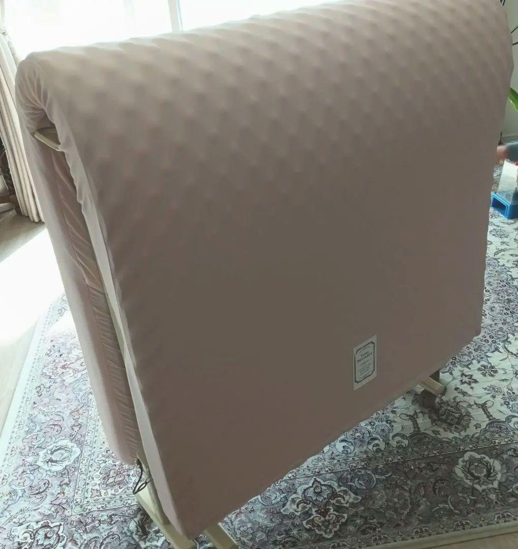 美品アテックス 収納式折りたたみベッド AX-BG570Sシングルリクライニング