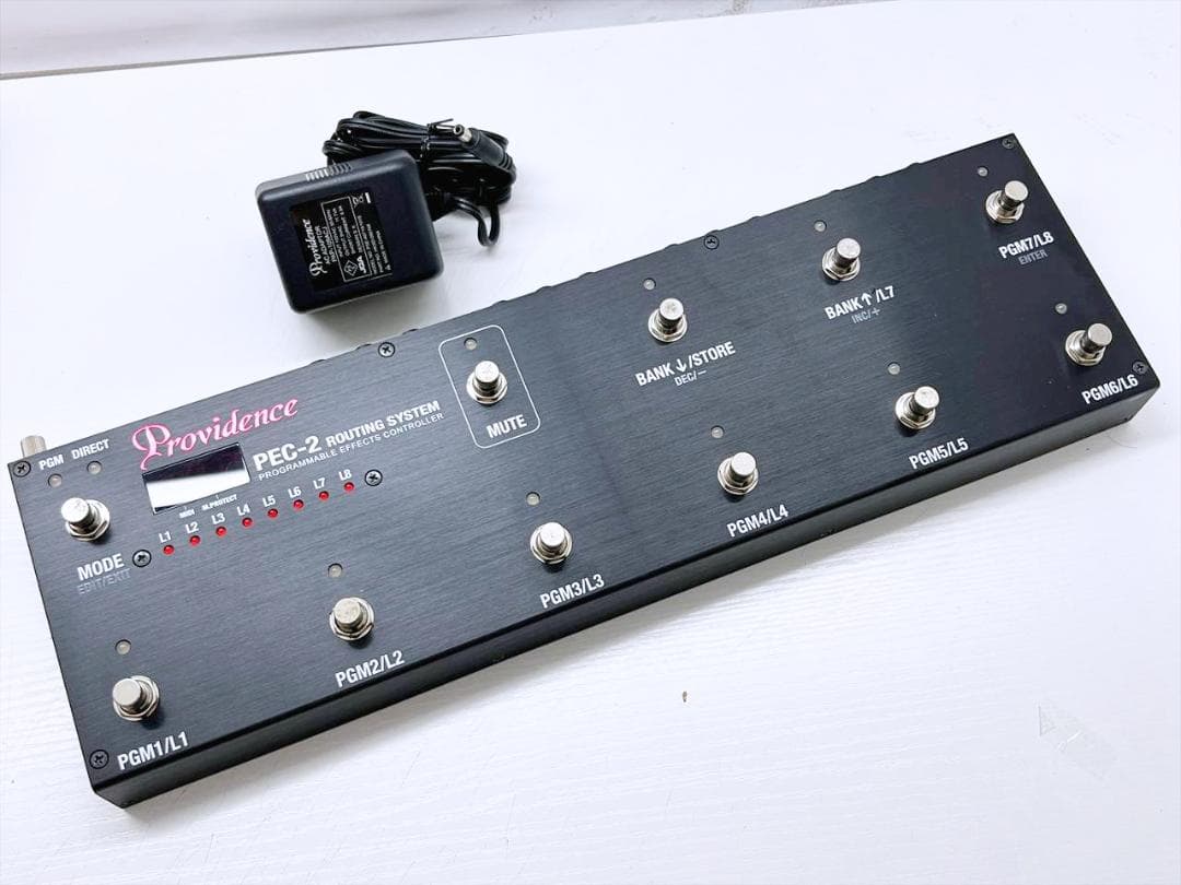 動作品　美品　providence　プログラマブル　スイッチャー PEC-2