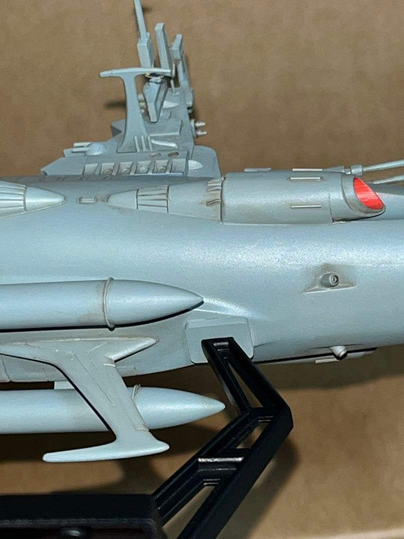 宇宙戦艦ヤマト　主力戦艦　プラモデル塗装済み完成品