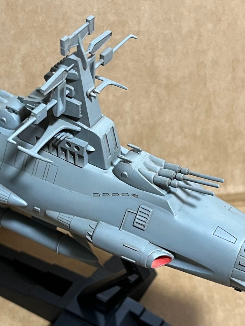 宇宙戦艦ヤマト　主力戦艦　プラモデル塗装済み完成品