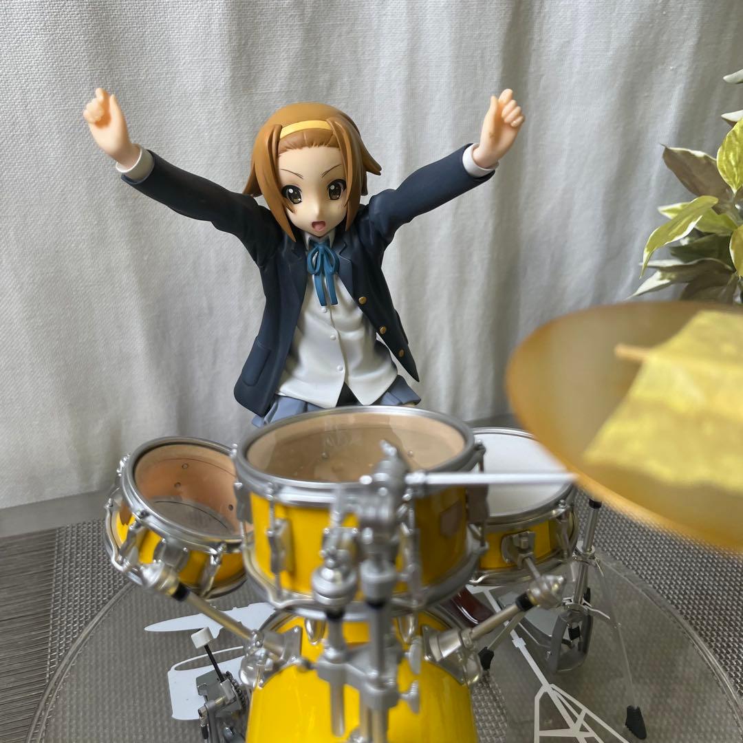 64124 アルター&プライズ製ドラム　けいおん! 1/7 田井中 律 現状品