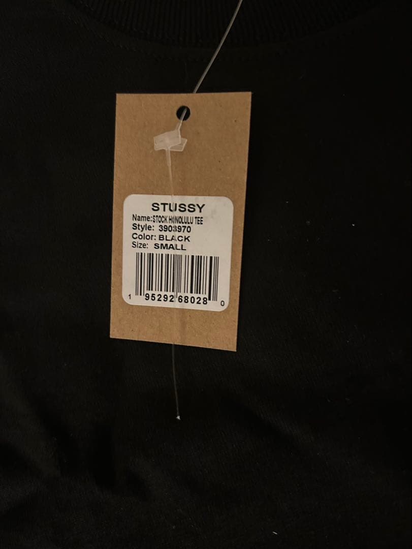 STUSSY ブラック Tシャツ Sサイズ