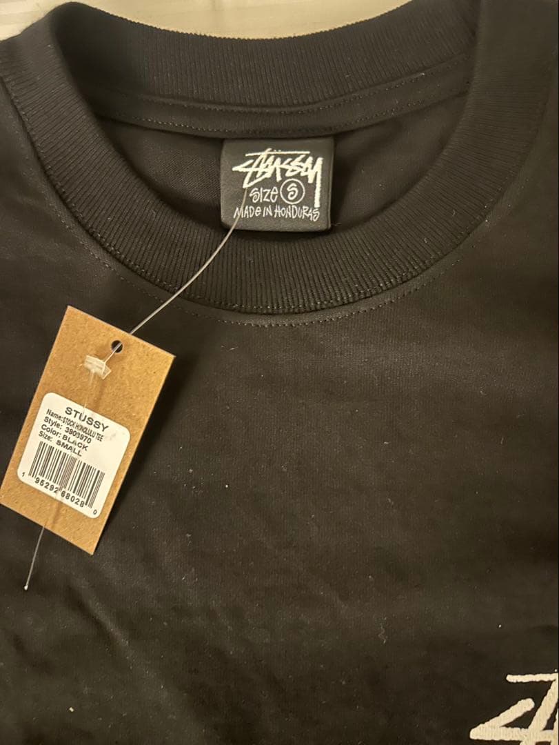 STUSSY ブラック Tシャツ Sサイズ
