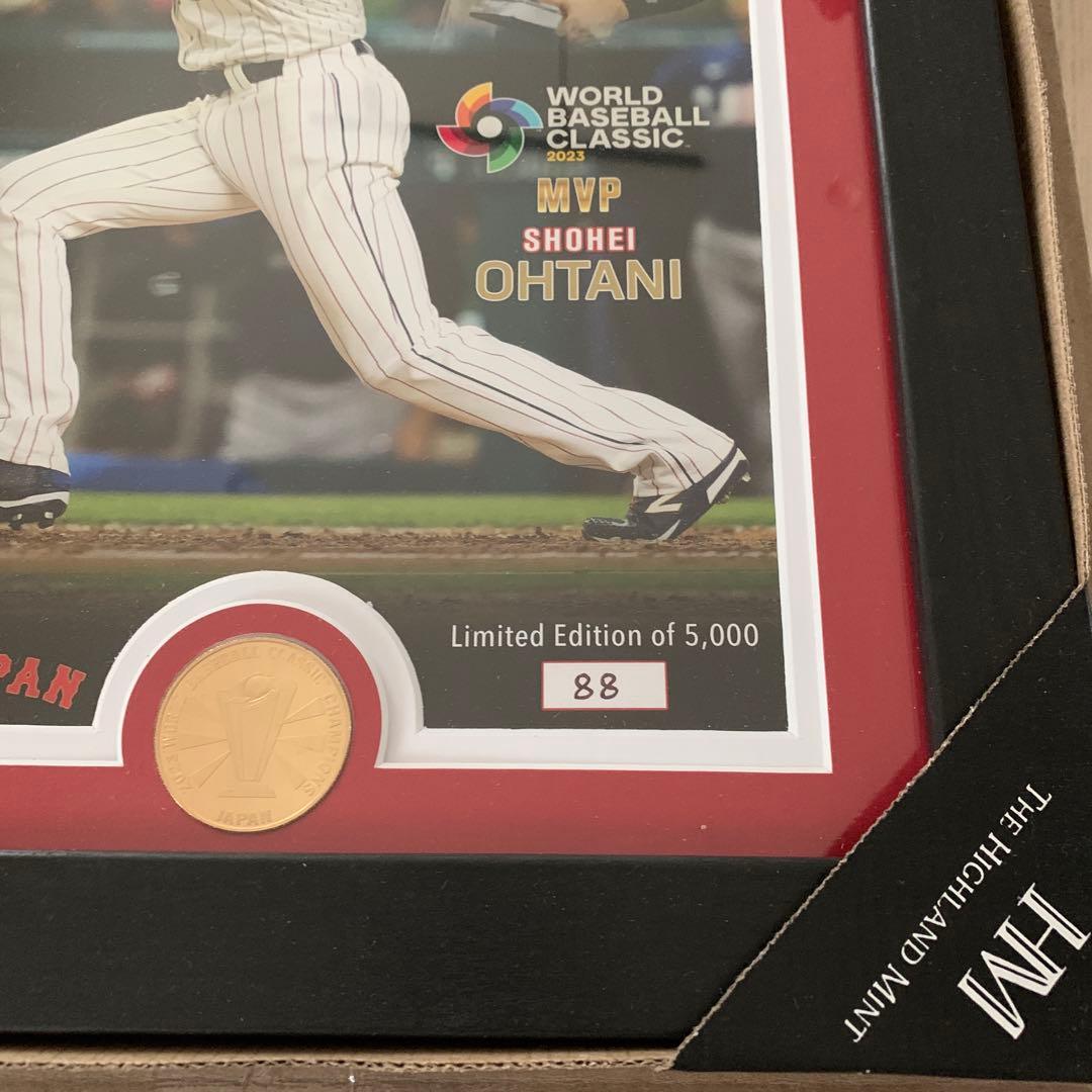 優勝⭐︎限定品⭐︎WBC 2023年 大谷翔平MVP獲得記念フォトフレーム