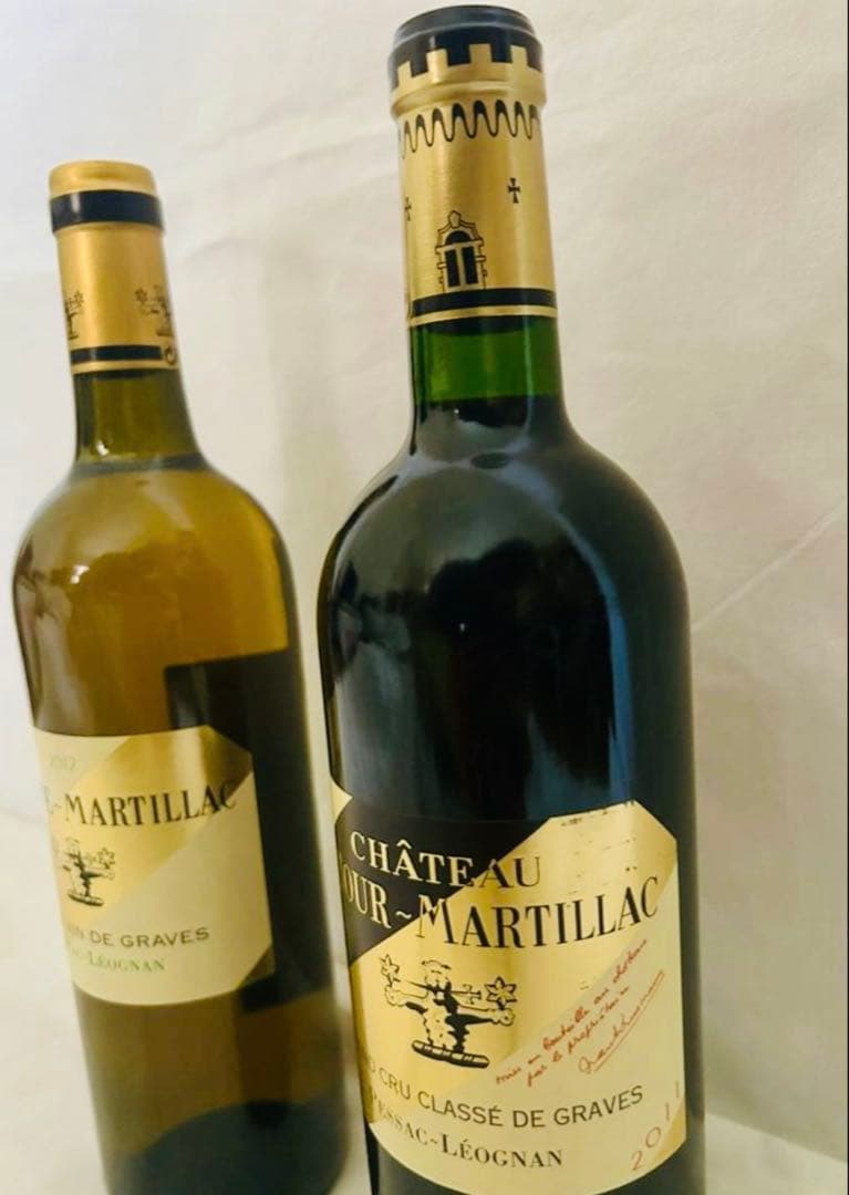 【未開栓】2011、2012 ヴィンテージワイン、ラ・グラーヴ～マルティヤック