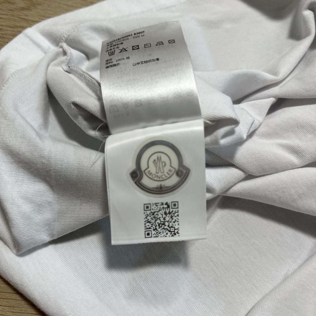 モンクレール ロゴワッペン バックロゴ Tシャツ size M メンズ