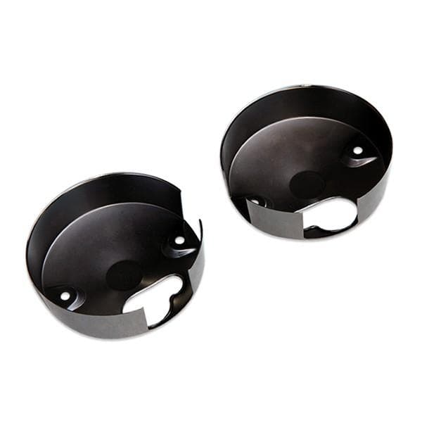 【547】 Z400FX メーターカバーセット ブラッククローム 上下セット