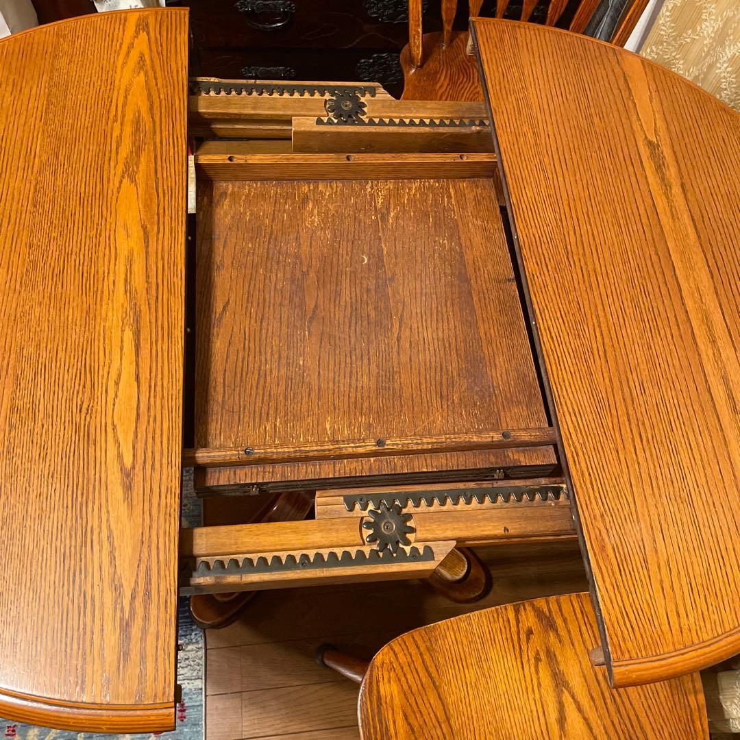 Shin Lee シンリー 伸縮式ダイニングテーブル ラウンド　テーブルのみ