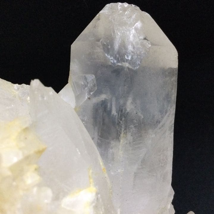 【神々の山・強力な浄化力】天然石 ヒマラヤ水晶 貫入水晶 原石クラスター