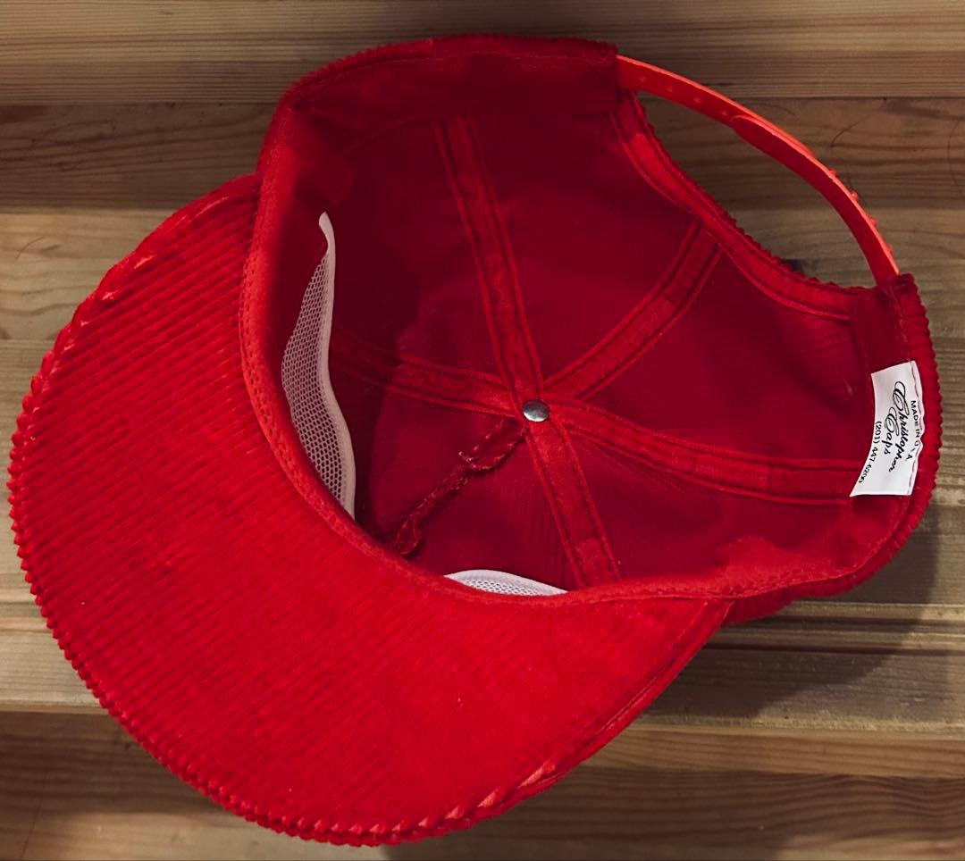 キャップ 帽子 80s EIGHT OCLOCKBEAN COFFEE 極美品