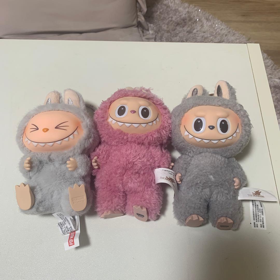 ぬいぐるみ LABUBU Have A Seat Exciting Macaron