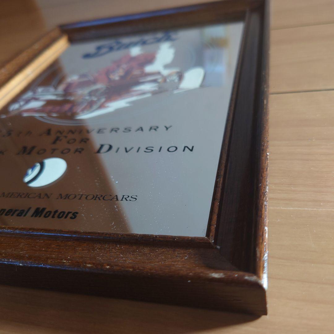 アメリカン アンティークGeneral Motors パブミラー　Buick