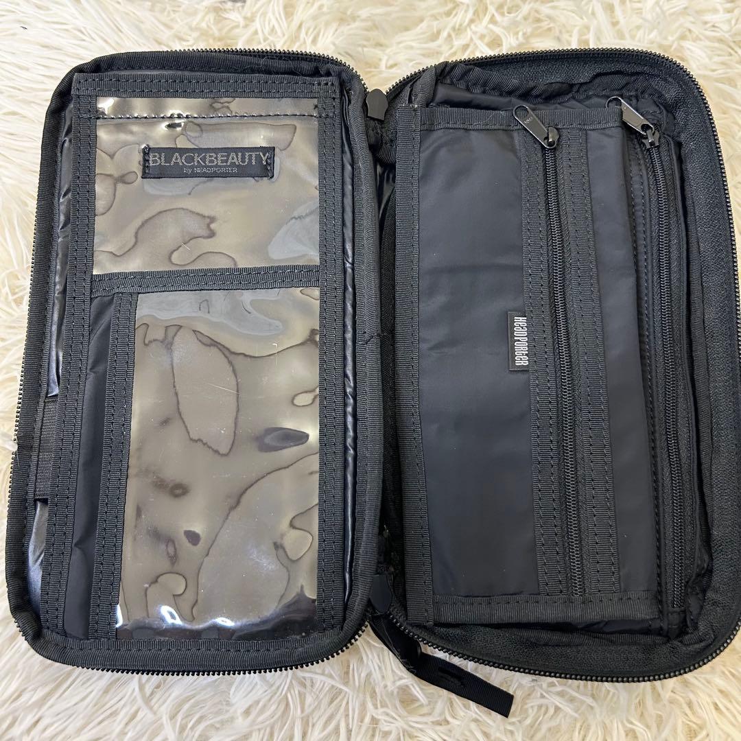 ✨極美品✨HEADPORTER×BLACKBEAUTY キルティング ポーチ