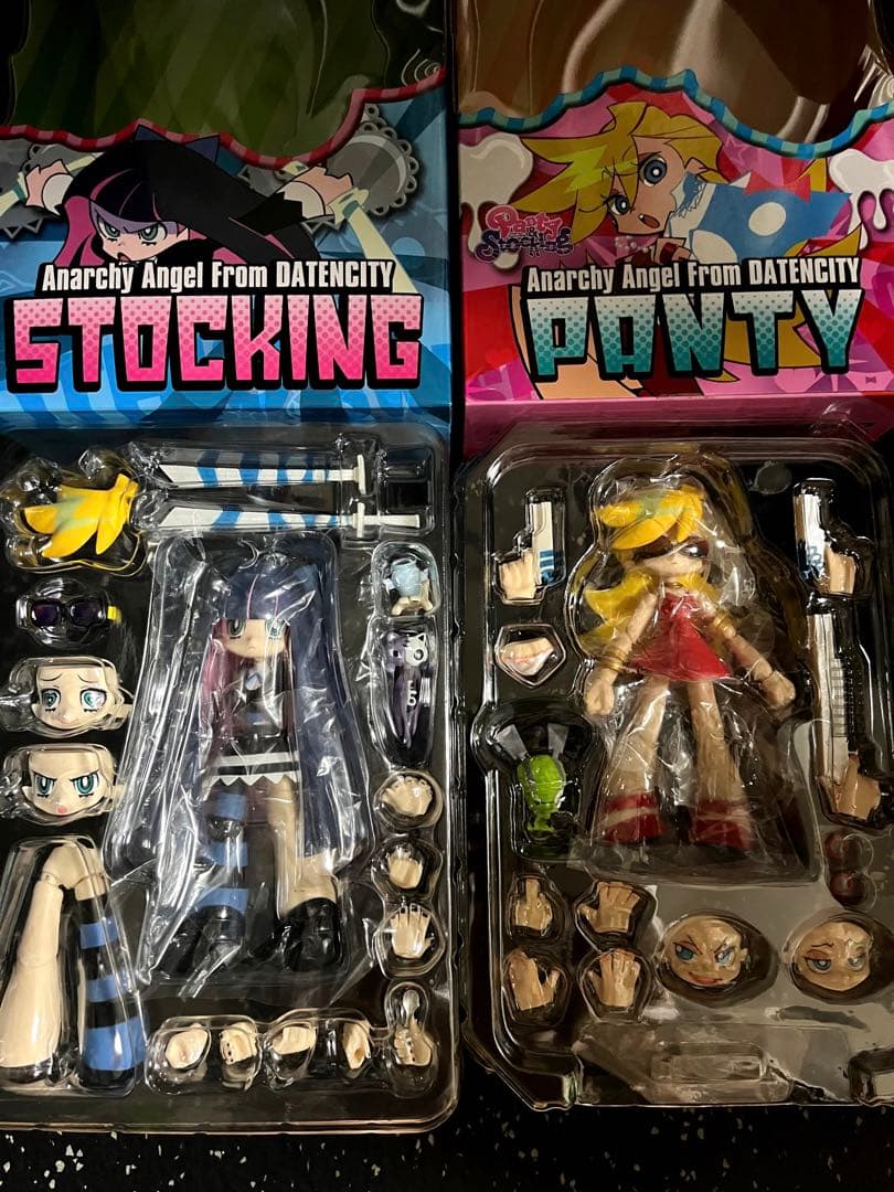 パンティ&ストッキングwithガーターベルトフィギュア２体セットRIO:bone