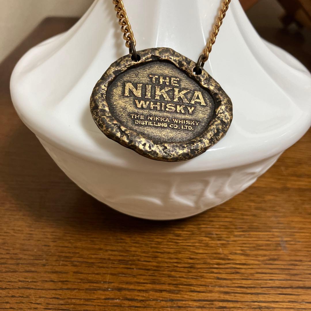 鶴　白陶器ボトル　ニッカ　ウイスキー