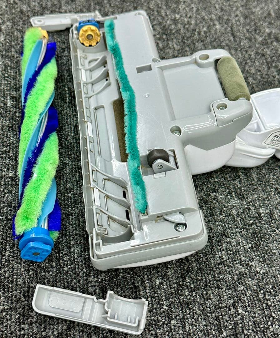 中古綺麗　白　D-AP32 日立掃除機　多機種対応　ヘッド　回転ブラシ　ホワイト