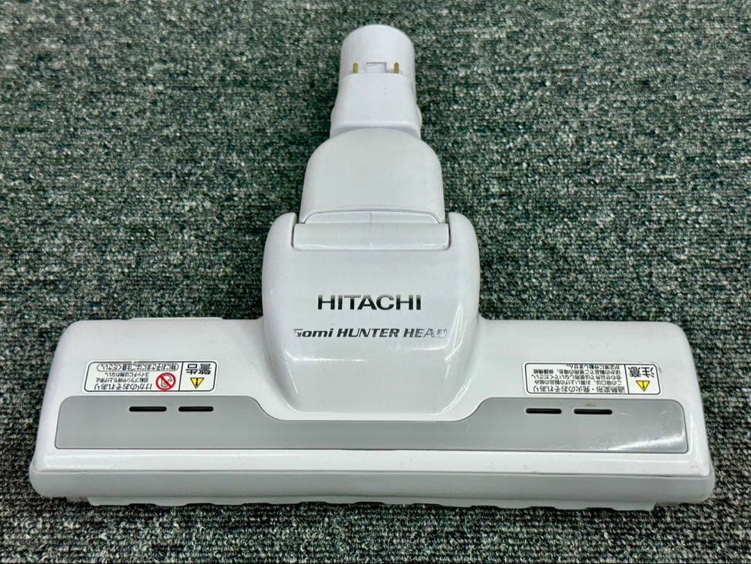 中古綺麗　白　D-AP32 日立掃除機　多機種対応　ヘッド　回転ブラシ　ホワイト