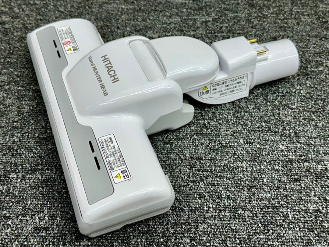 中古綺麗　白　D-AP32 日立掃除機　多機種対応　ヘッド　回転ブラシ　ホワイト