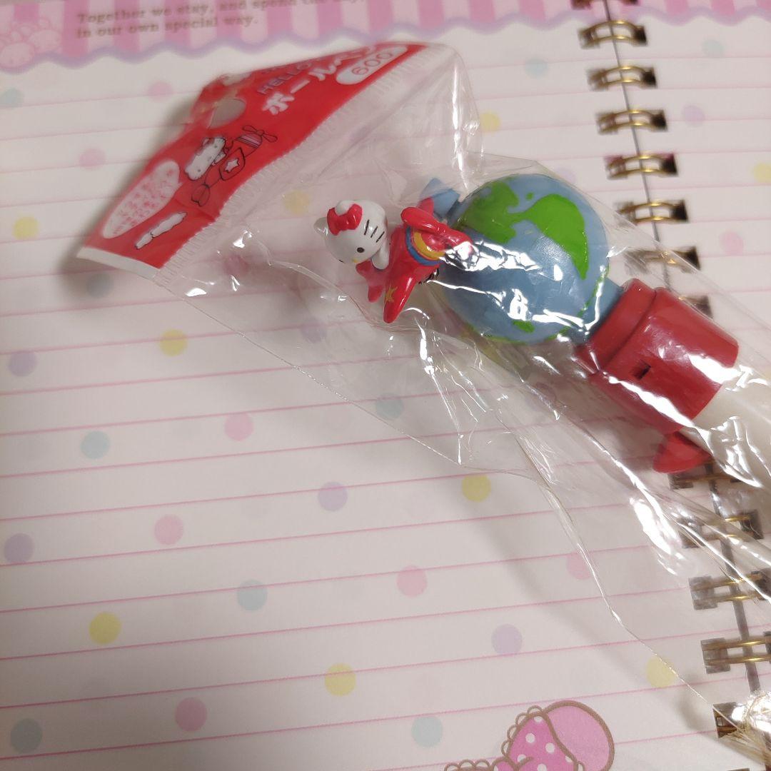 キティ　地球儀　アクションボールペン　サンリオ