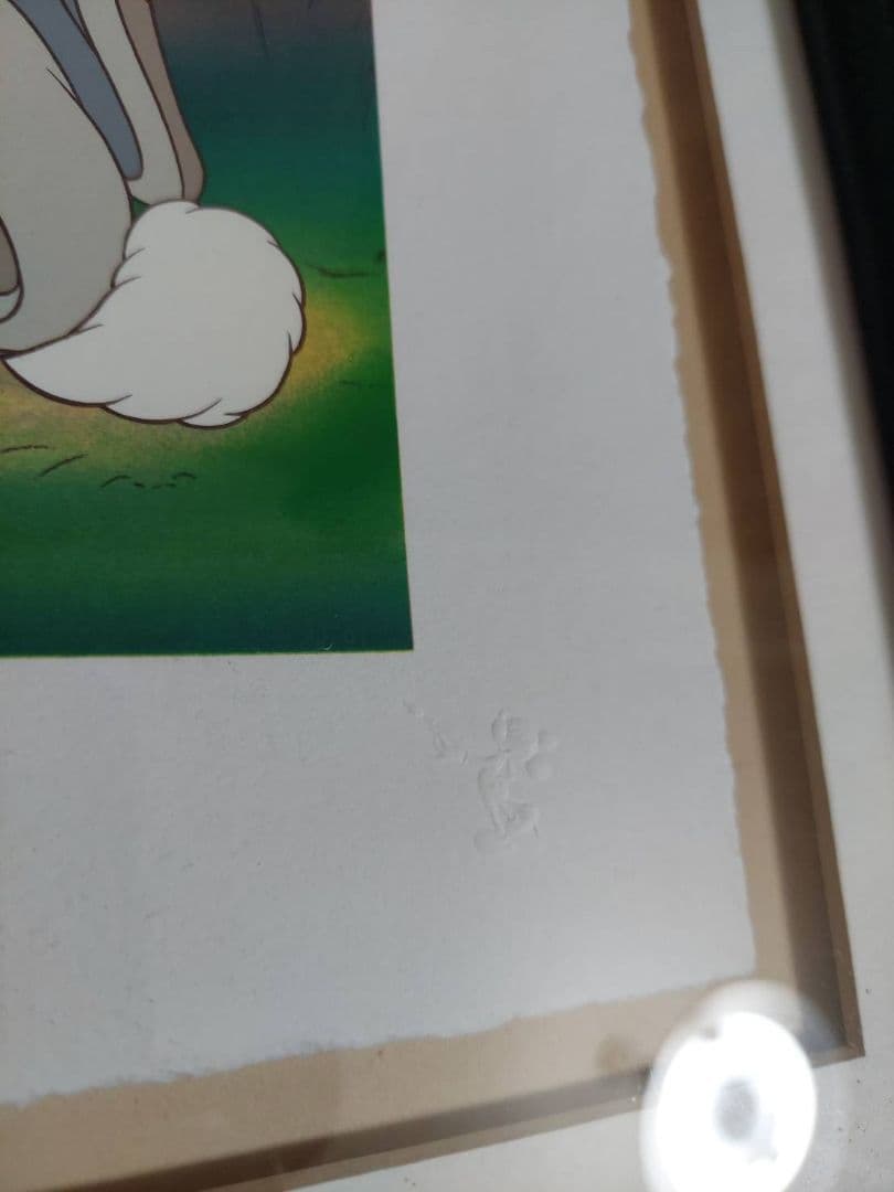 Disney　ディズニー バンビ とんすけ ミス・バニー 1942年 セル画