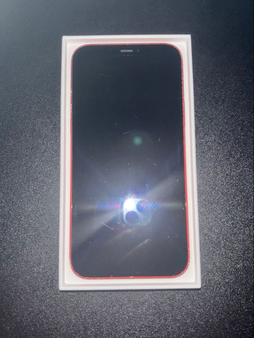 iPhone12 128gb 本体 箱付き レッド