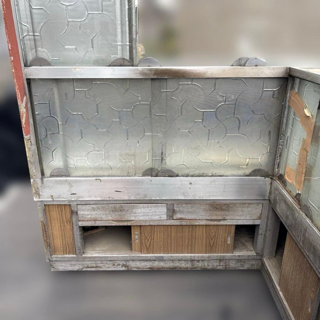 送料込み 入手困難 たばこ ショーケース オブジェ 店舗 昭和 レトロ 什器