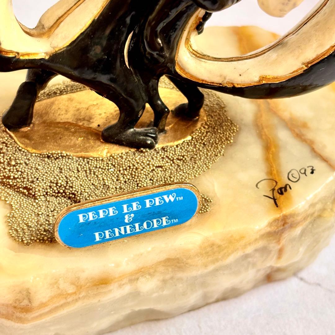 【サイン入】Ron Lee ペペ・ル・ピュー&ペネロ ワーナーブラザーズ