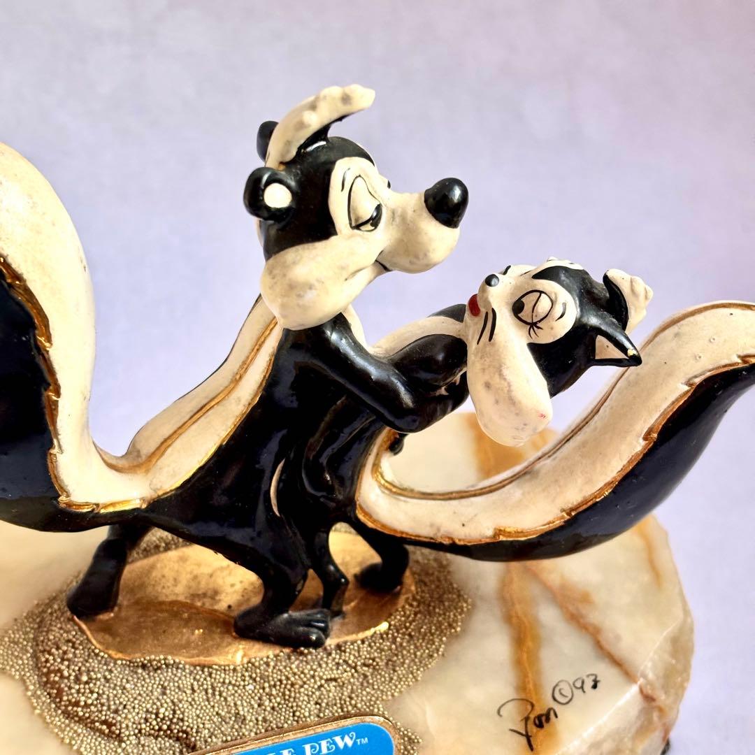 【サイン入】Ron Lee ペペ・ル・ピュー&ペネロ ワーナーブラザーズ