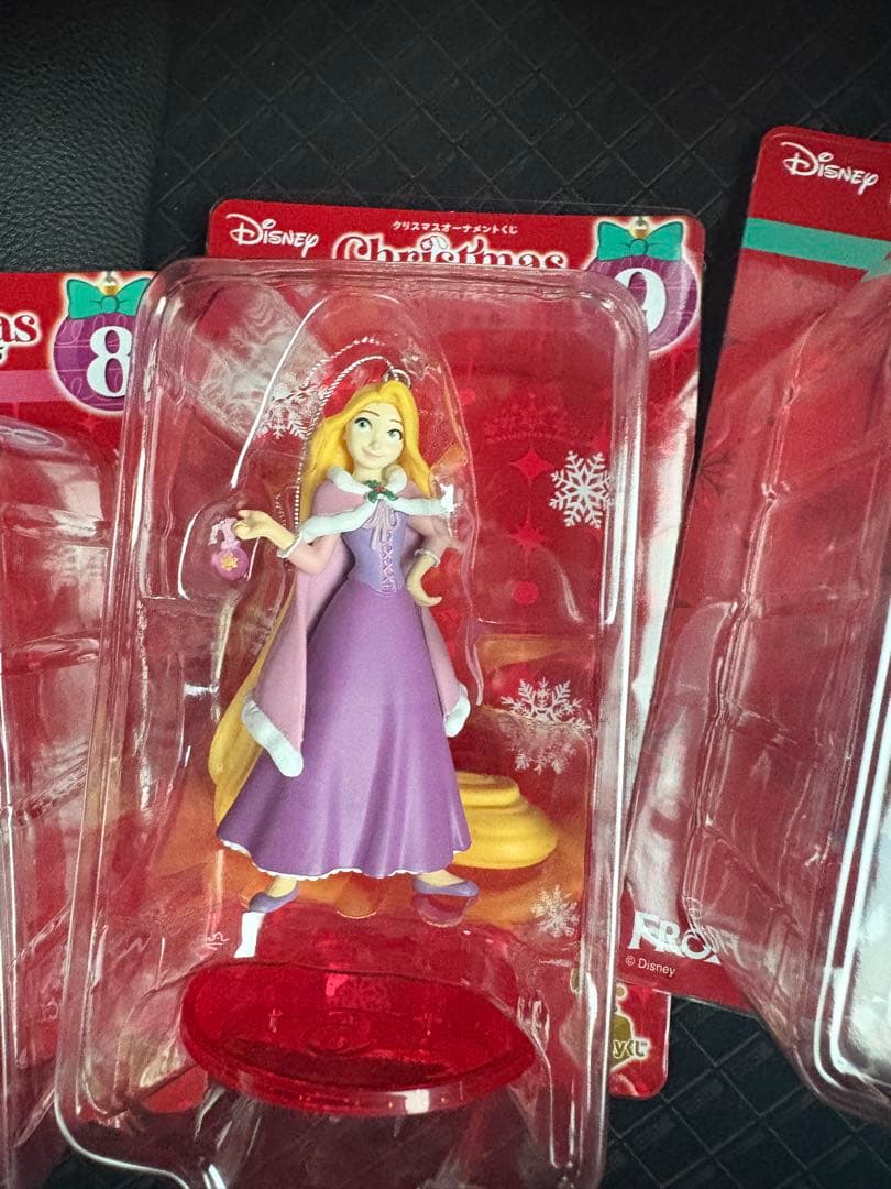 happyくじ　ディズニー クリスマスオーナメント 2025 6体セットおまけ