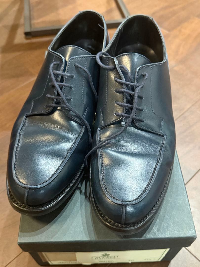 Crockett & Jones Moreton 7½ E ネイビー