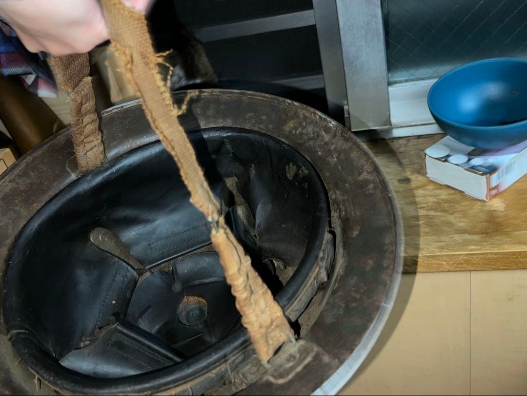 WW2 イギリス軍　1939 ヘルメット　実物　MK2 第二次世界大戦