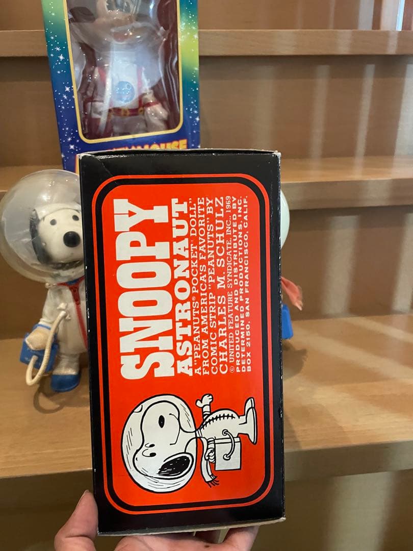 ヴィンテージ アストロノーツ　スヌーピー フィギュア3体セット