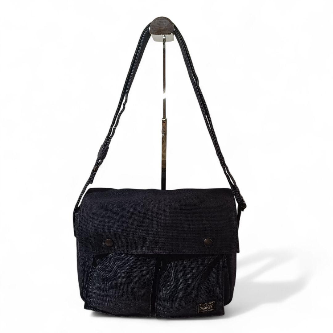 正規品 ポーター スモーキー ショルダーバッグ デニム素材 吉田カバン ネイビー