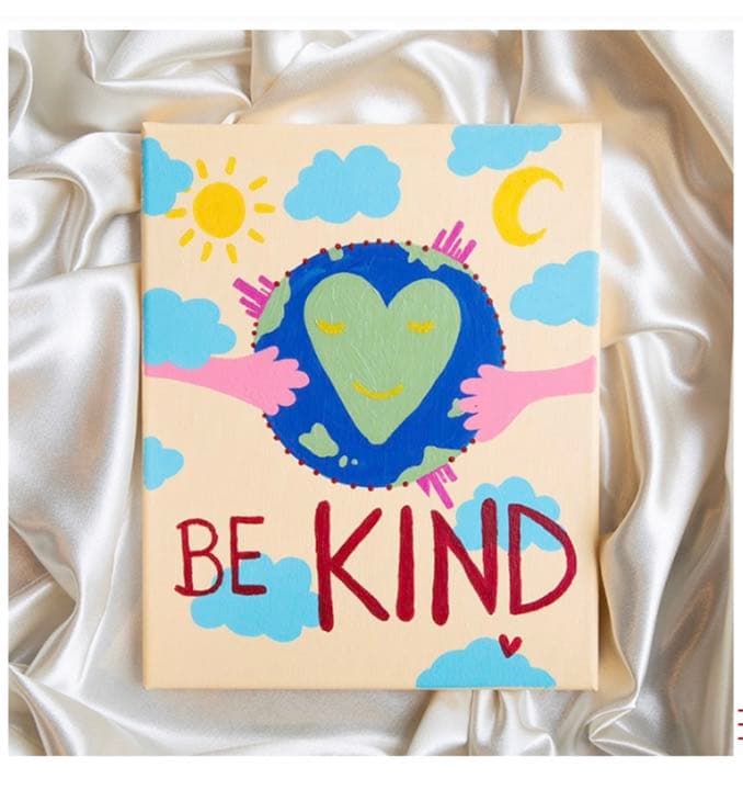 絵画 BE KIND