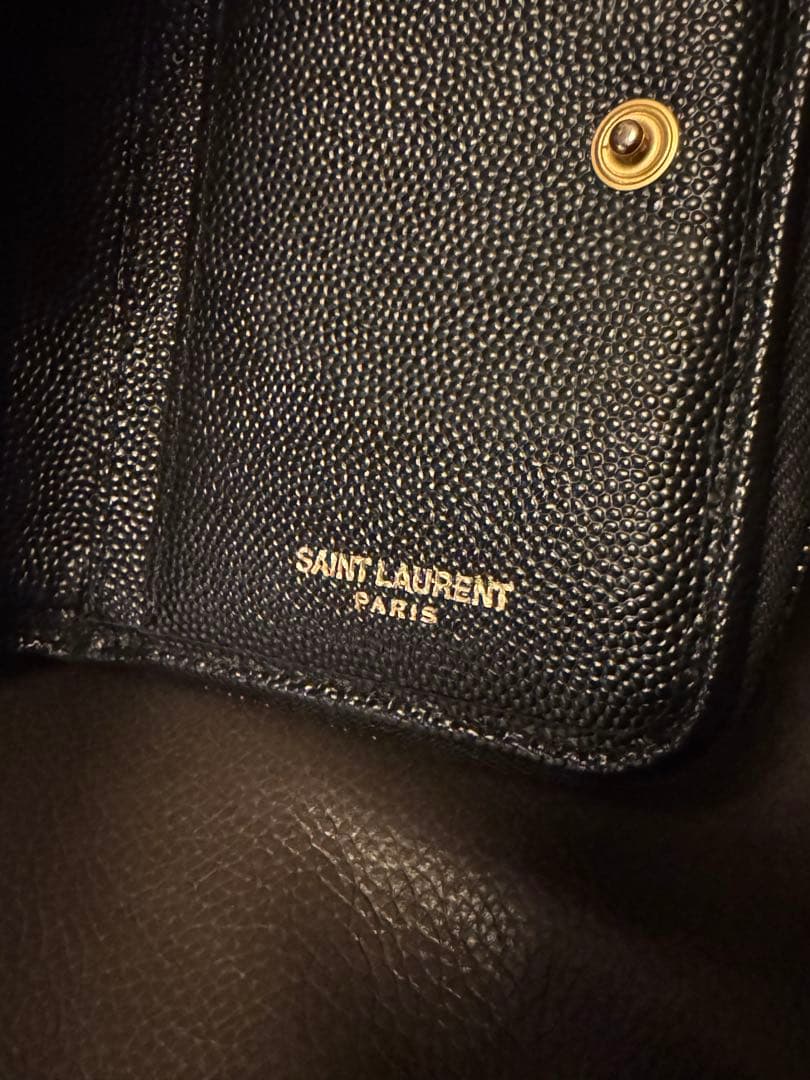 サンローランパリ 財布 二つ折り財布 モノグラム SAINT LAURENT