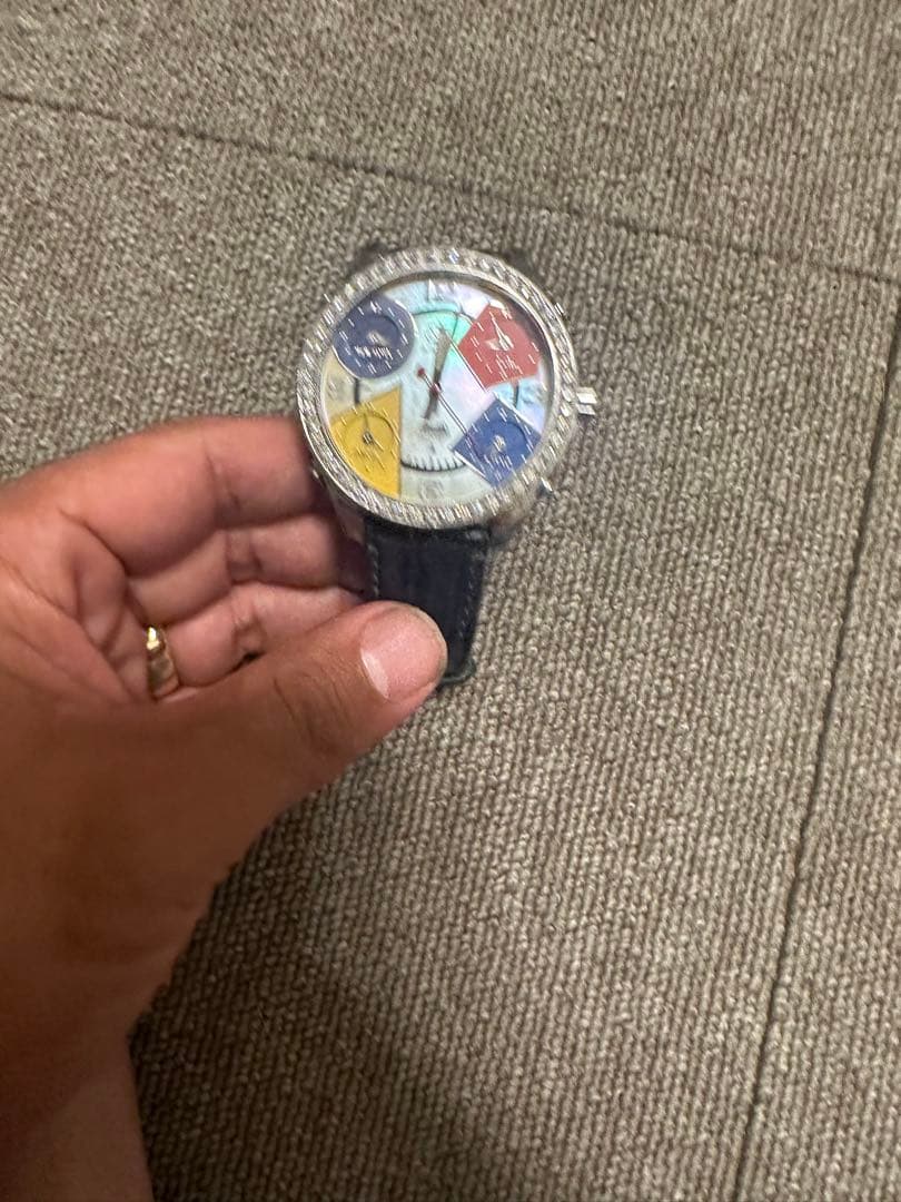 ジェイコブ　Jacob&co ファイブタイムタイムゾーン 47mm