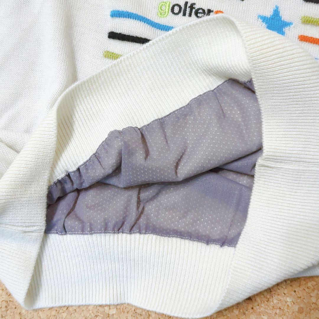 新品タグ付 マンシングウェア ニット ストレッチサーモα 軽量 ゴルフ L