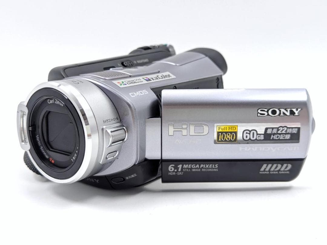 フルハイビジョン録画可能！SONY ビデオカメラ HDR-SR7