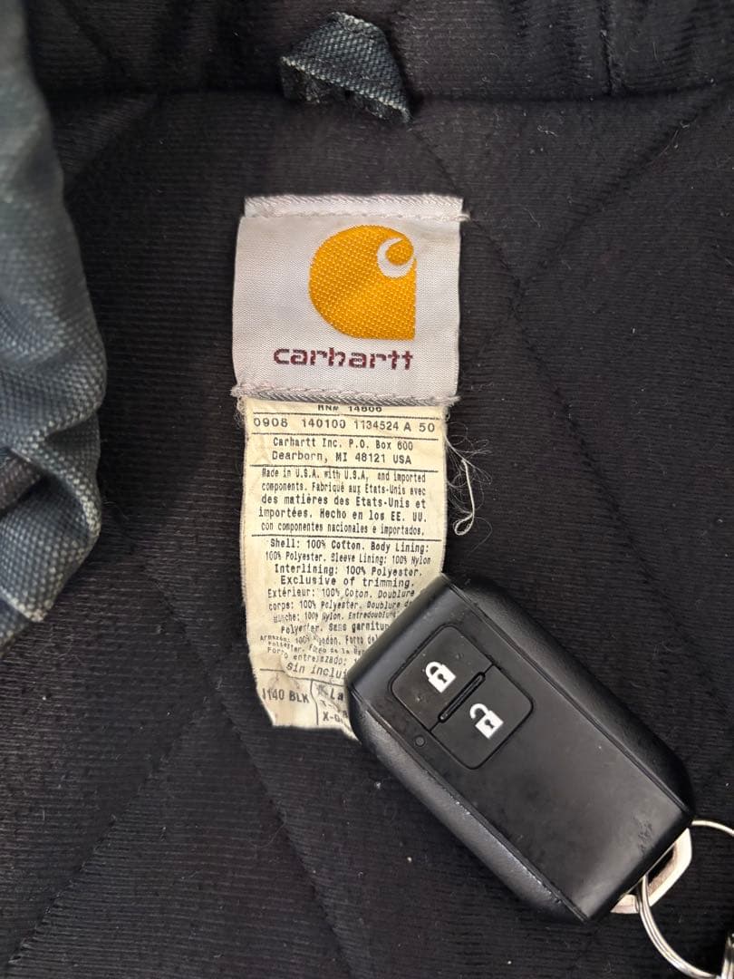 かずまーるさん専用　黒フェードグリーン系]Carhartt アクティブジャケット