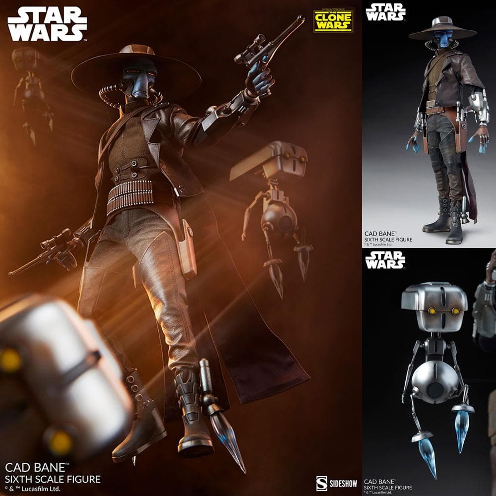 クローン・ウォーズ【キャド・ベイン】1/6フィギュア　サイドショウ