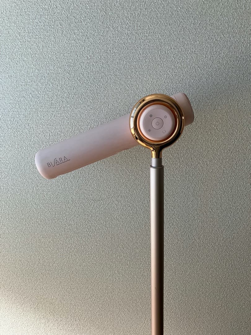 BISARA ビサラ ハンズフリースタンドヘアドライヤー QS151 ピンク