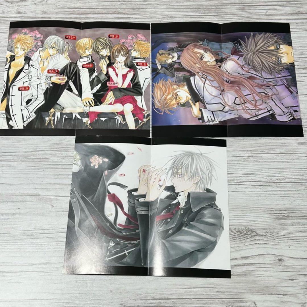 【メルカリ便】ヴァンパイア騎士　両面カラーピンナップ　3枚セット❣️