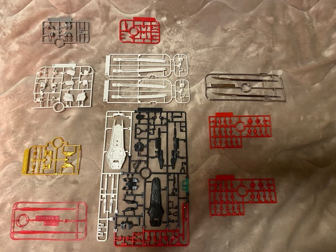 MG ガンダムアストレイ レッドフレーム プレバン 一部組立