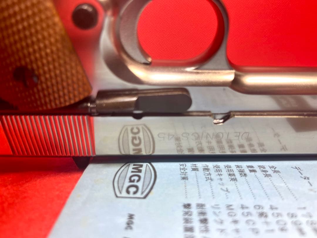 MGC【絶版モデルガン】デトニクス　完動・美品　鑑賞用　ABS製　カート無し