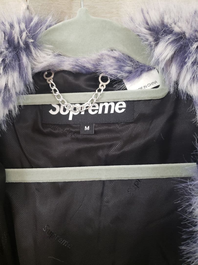 Supreme 21SS Faux Fur Hooded Coat ファーコート