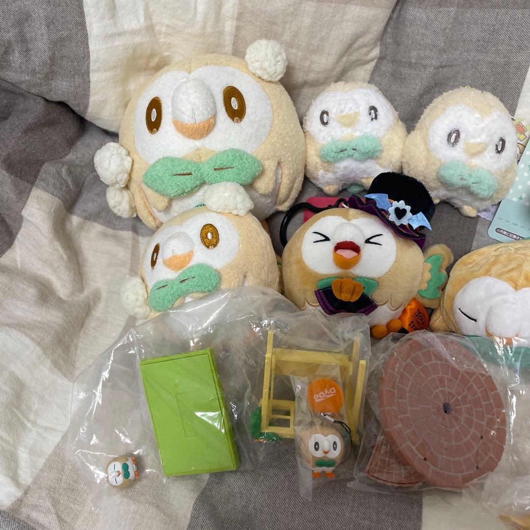 ポケモン　モクロー　まとめ売り　ぬいぐるみ　フィギュア　マスコット　セット売り