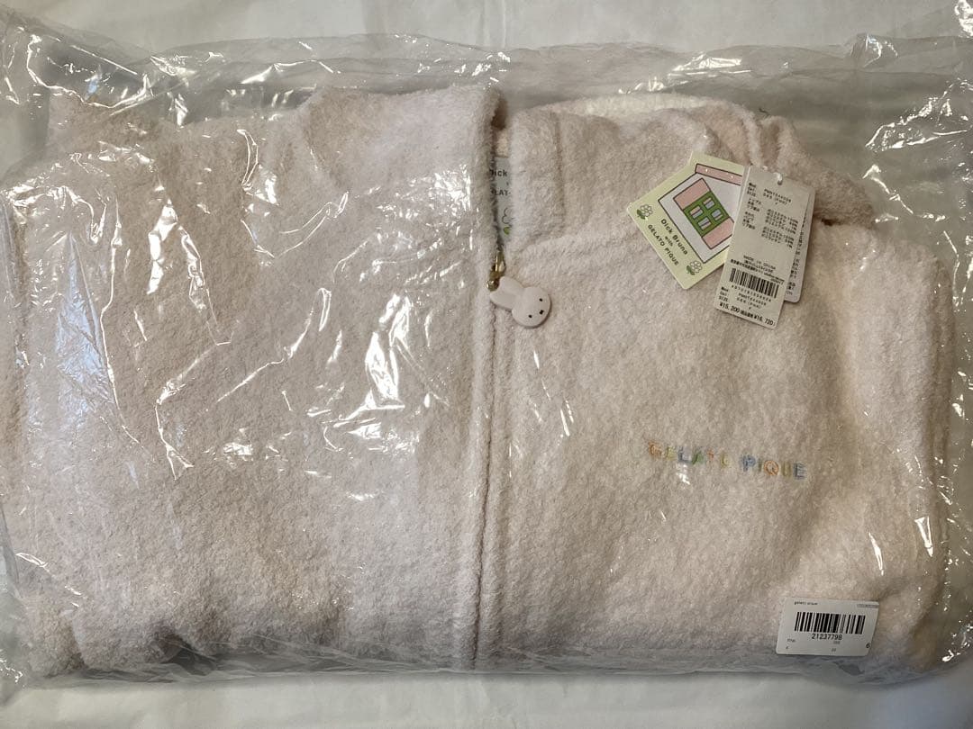 ジェラートピケ　Dick Bruna ベビモコパーカ&ショートパンツセット