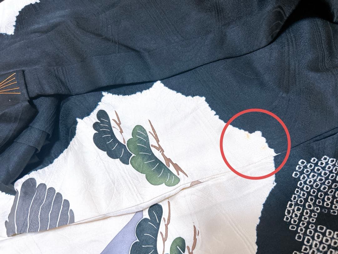 総絞り被布フルセット♡七五三　3歳　男の子　一式　黒系　鷹