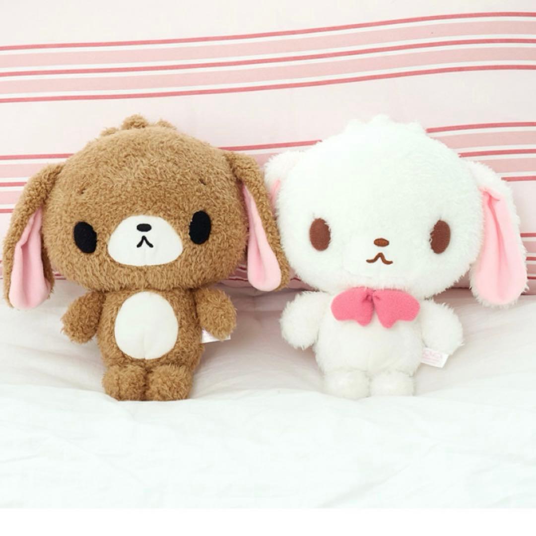 シュガーバニーズ　ぬいぐるみ　セット　しろうさ　くろうさ　韓国